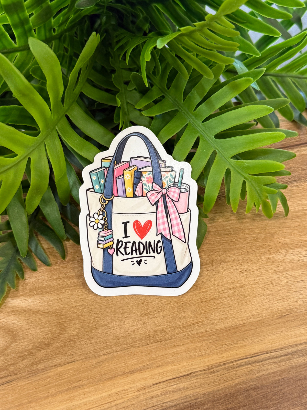 I Love Reading Sticker