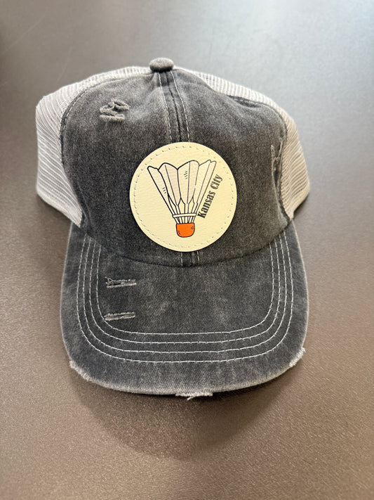 Kansas City Shuttlecock Women's Ponytail Hat