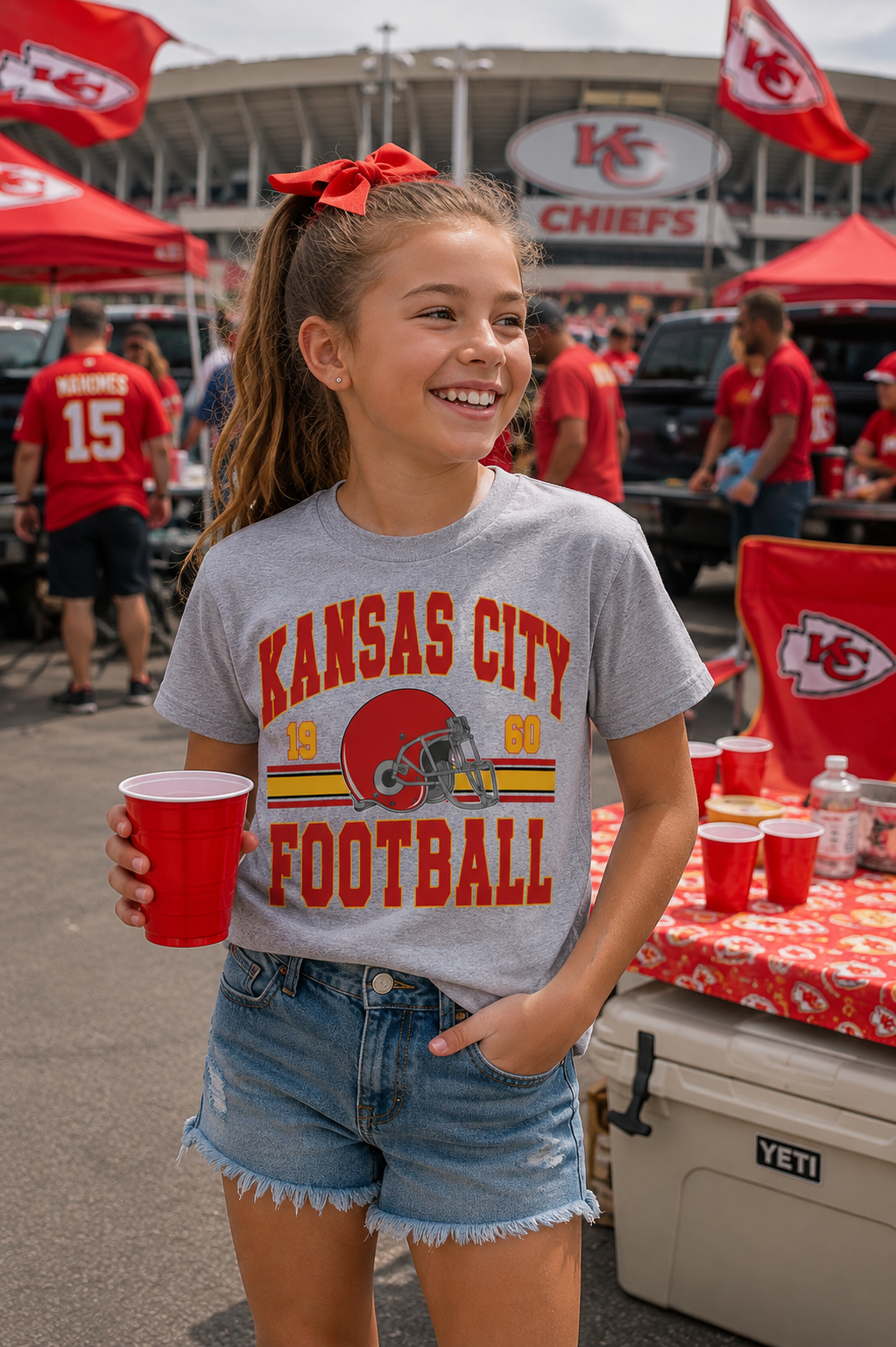 Kansas City Football Vintage Youth / Toddler Tee | Kansas City Youth Tee