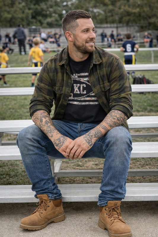 KC Camo Flag Tee
