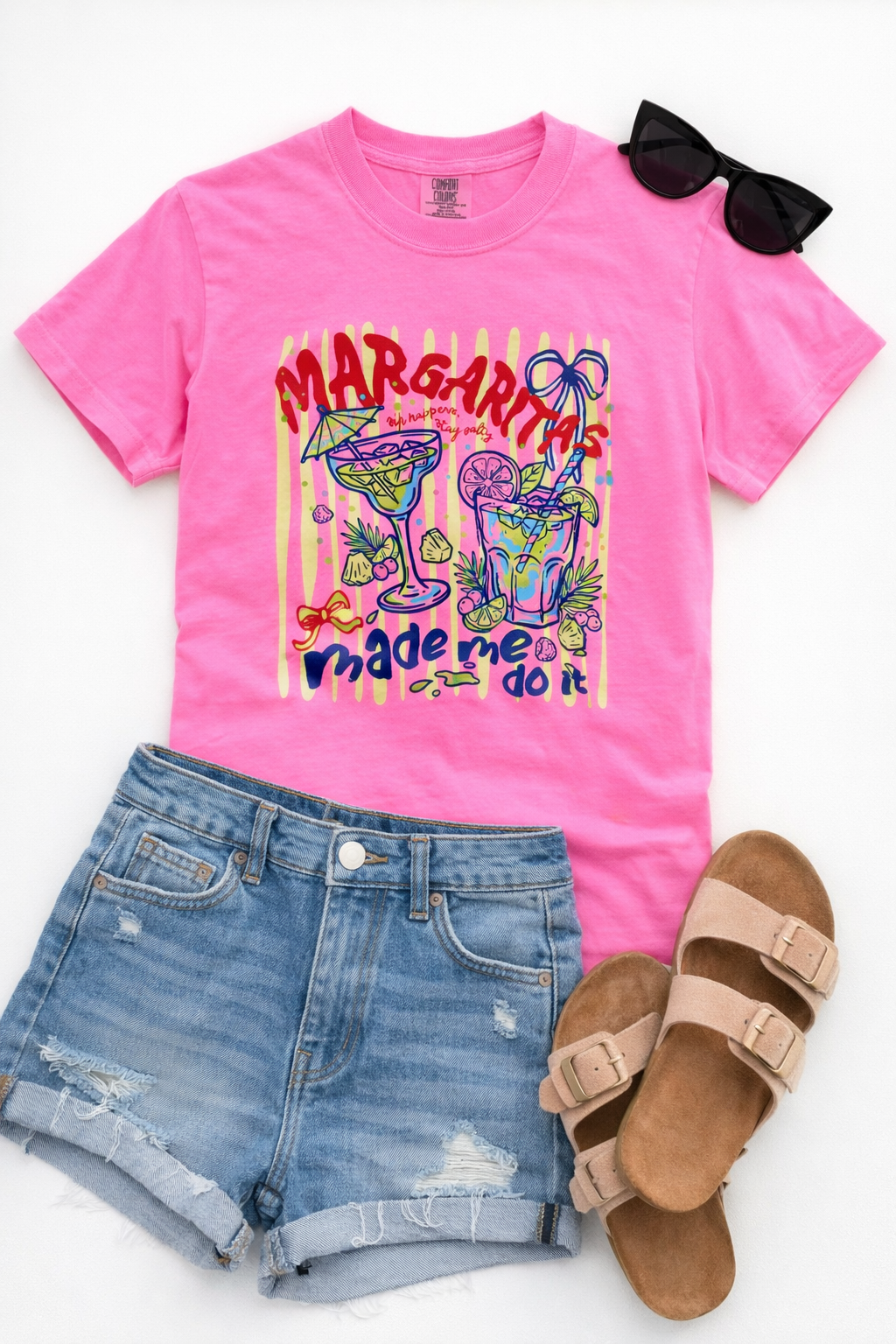 Margaritas Made Me Do It Tee