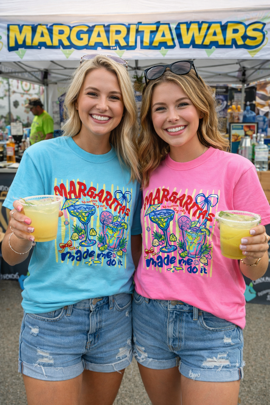 Margaritas Made Me Do It Tee