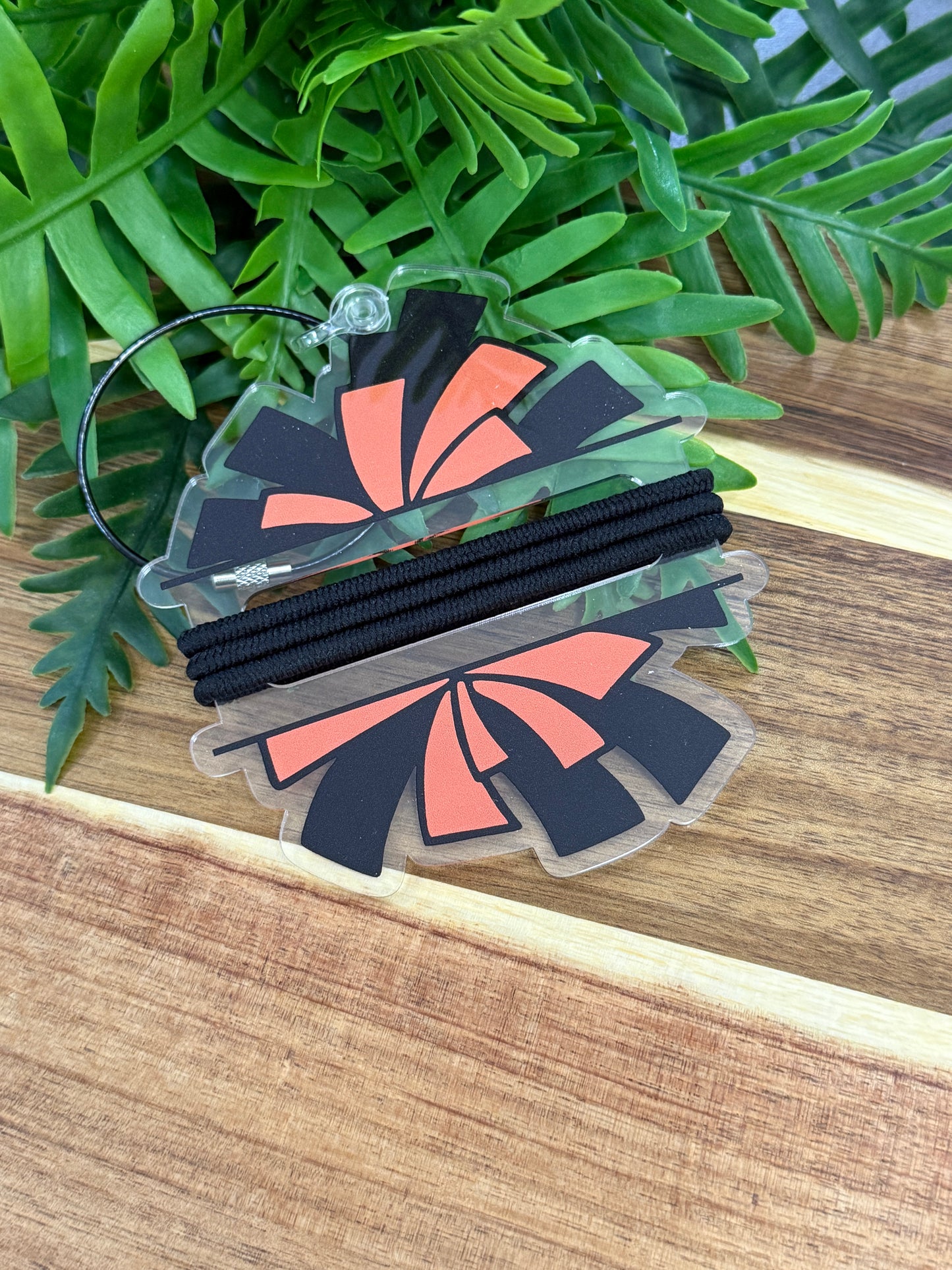 Cheer Ponytail Holder Keychain | Cheer Gifts | Custom Team Gifts | Fundraiser Ideas