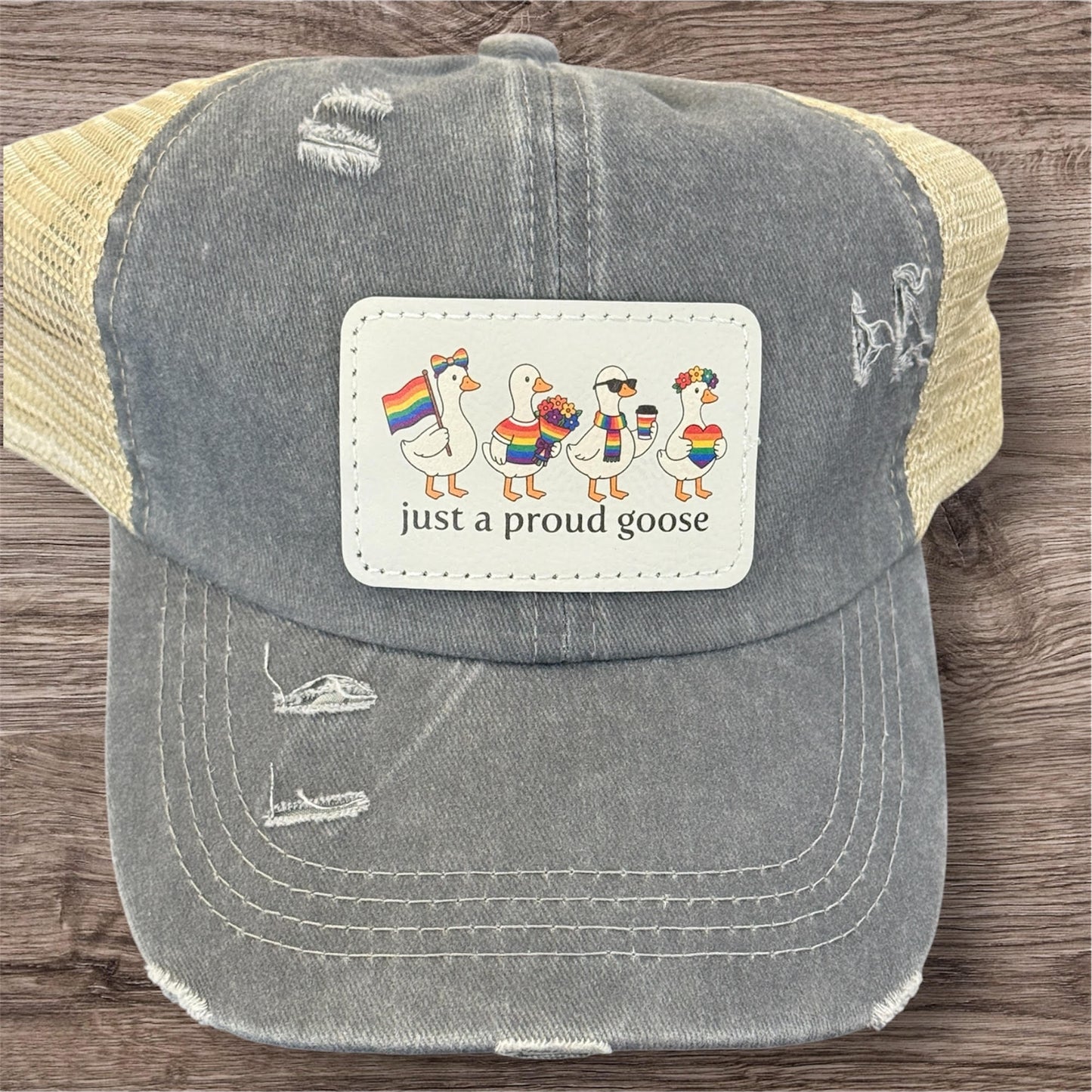 Proud Goose Pride Women's Ponytail Hat