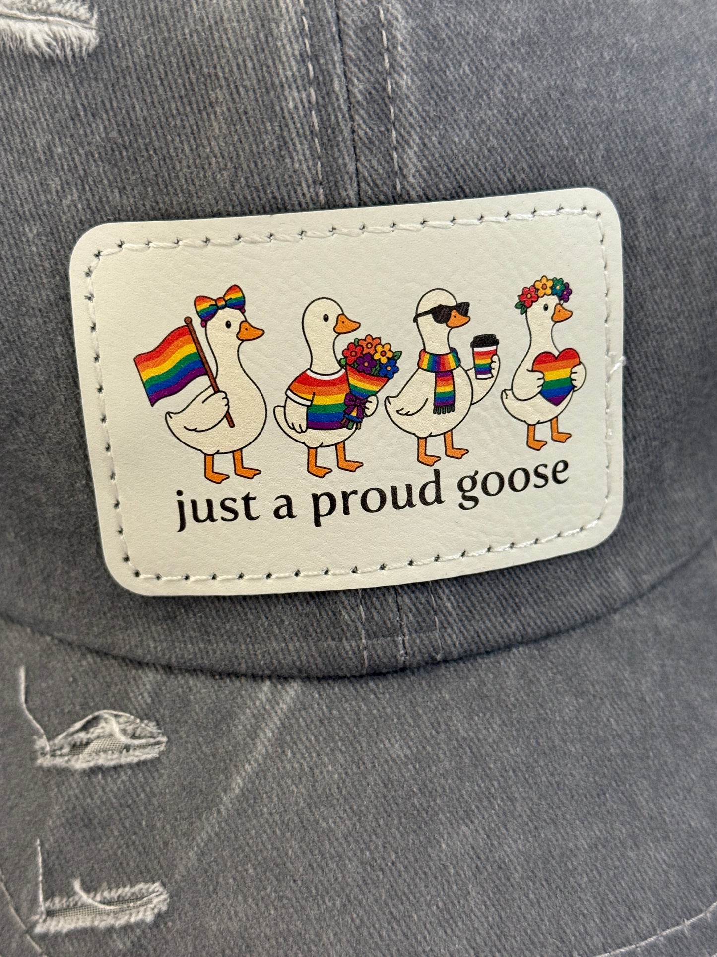 Proud Goose Pride Women's Ponytail Hat