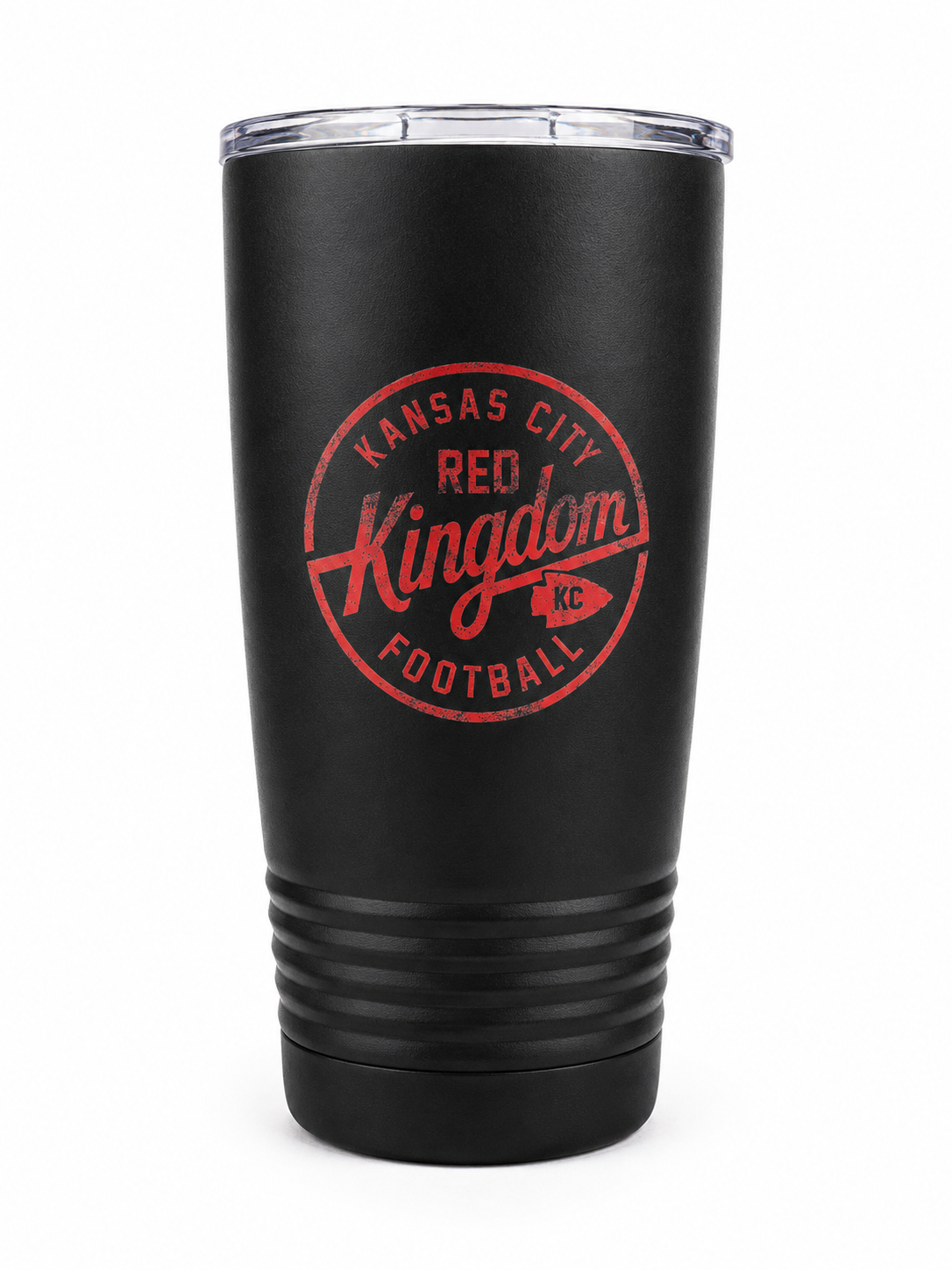 Kansas City Red Kingdom Tumbler | Polar Camel | Insulated Cup | Kansas City Football Gift