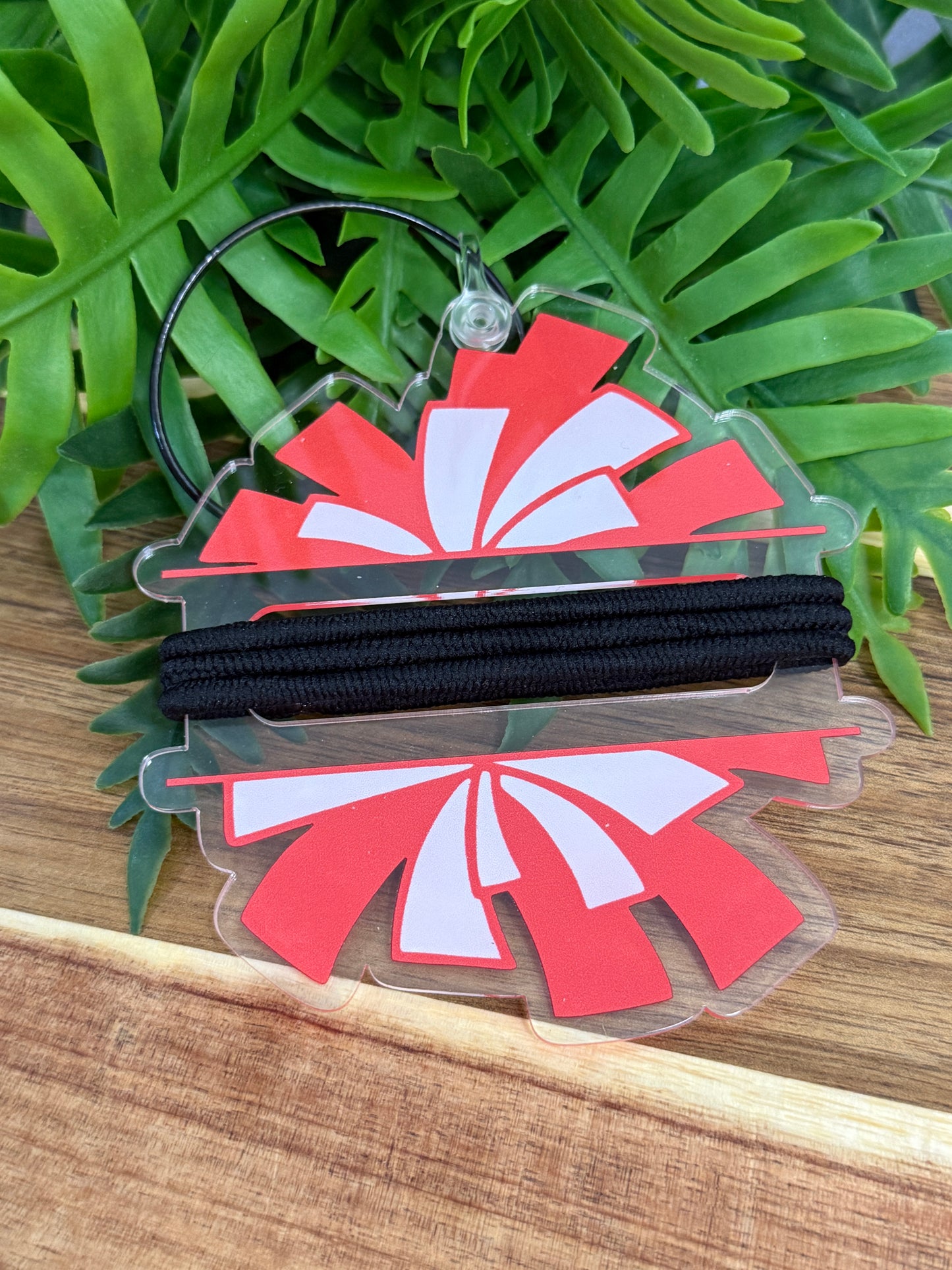 Cheer Ponytail Holder Keychain | Cheer Gifts | Custom Team Gifts | Fundraiser Ideas