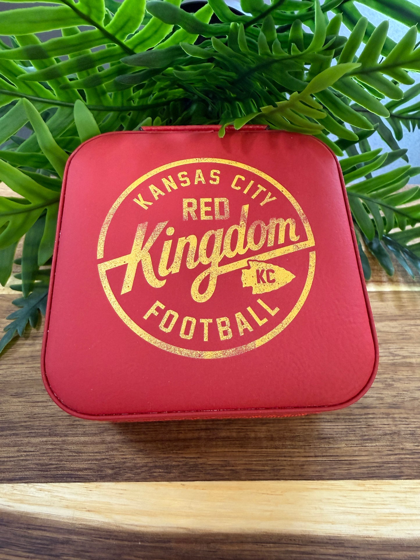 Kansas City Red Kingdom Jewelry Box