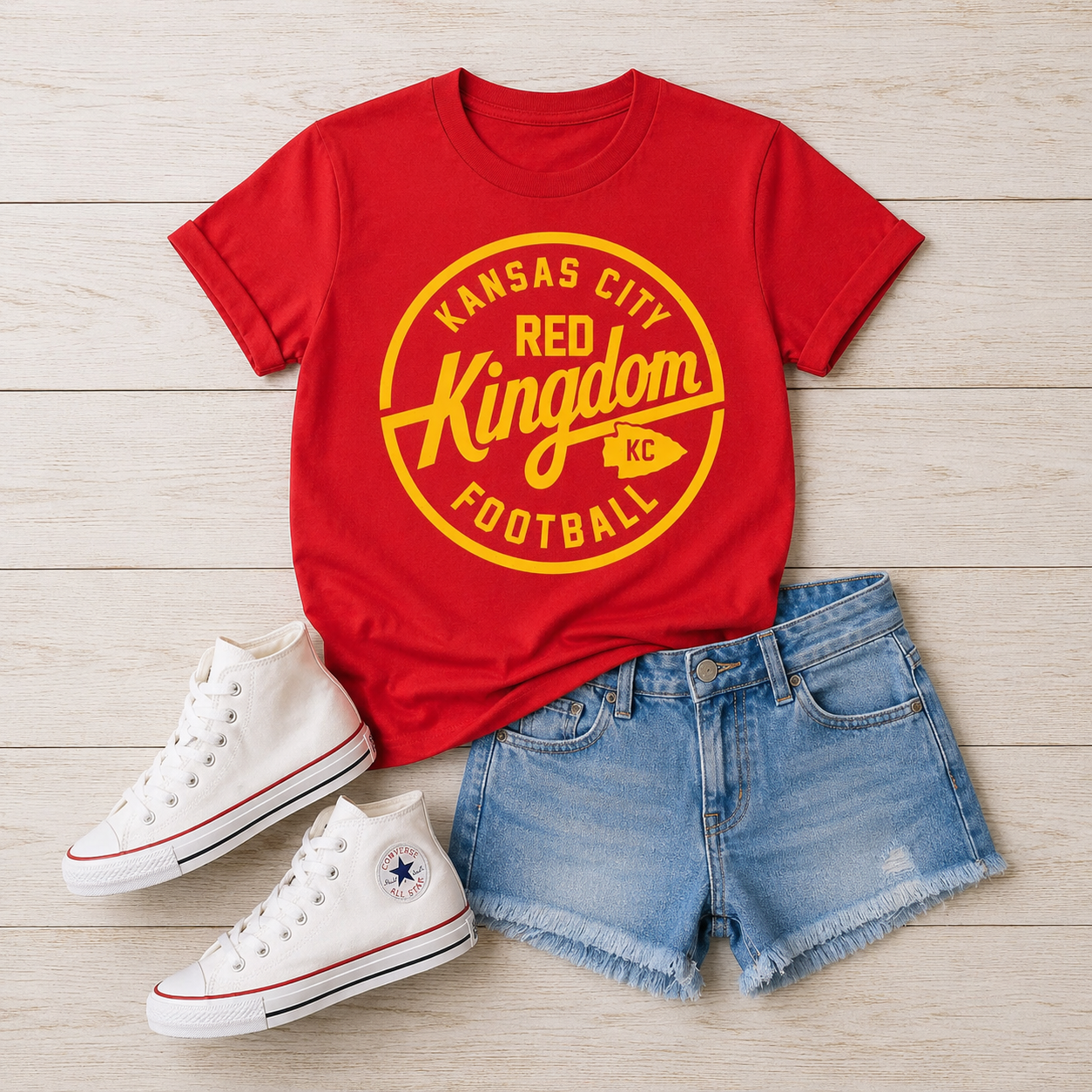 Kansas City Red Kingdom Youth / Toddler Tee | Kansas City Youth Tee