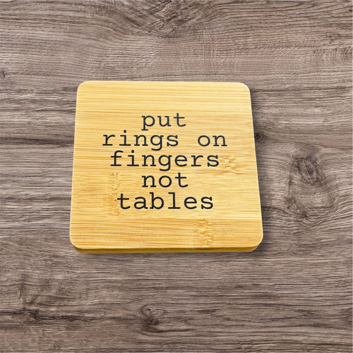 Put Rings on Fingers Coaster