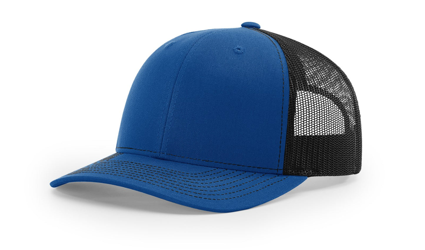 UV Printed Moose Scene Men's Richardson 112 Trucker Hat