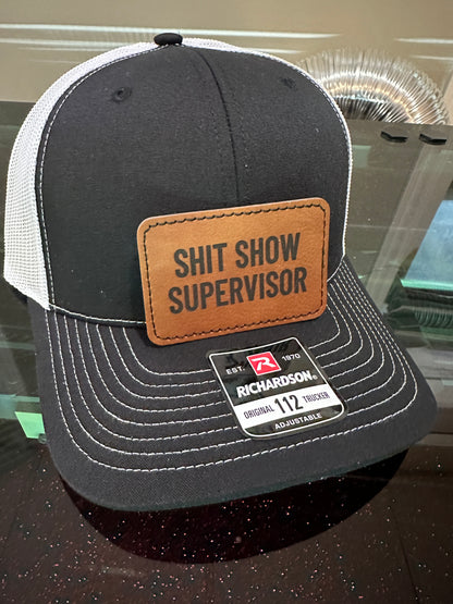 Shit Show Supervisor Men's Richardson 112 Trucker Hat