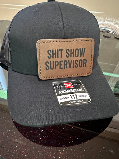 Shit Show Supervisor Men's Richardson 112 Trucker Hat