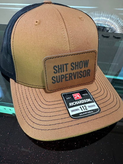 Shit Show Supervisor Men's Richardson 112 Trucker Hat