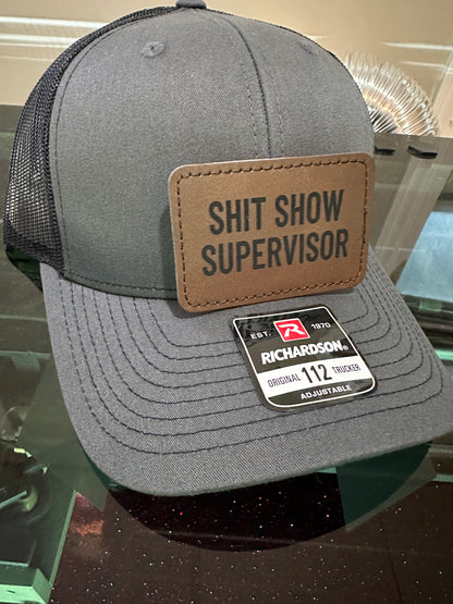 Shit Show Supervisor Men's Richardson 112 Trucker Hat