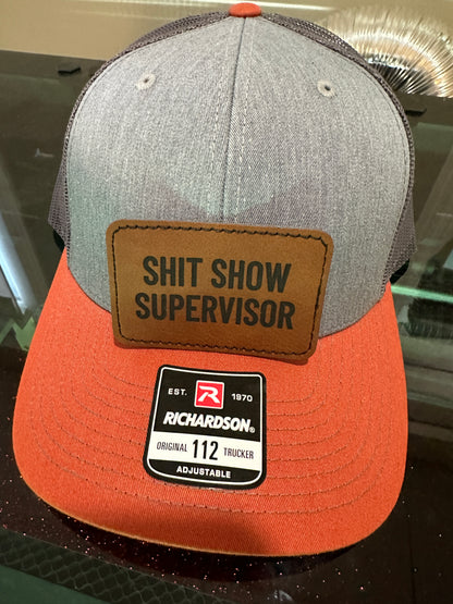 Shit Show Supervisor Men's Richardson 112 Trucker Hat