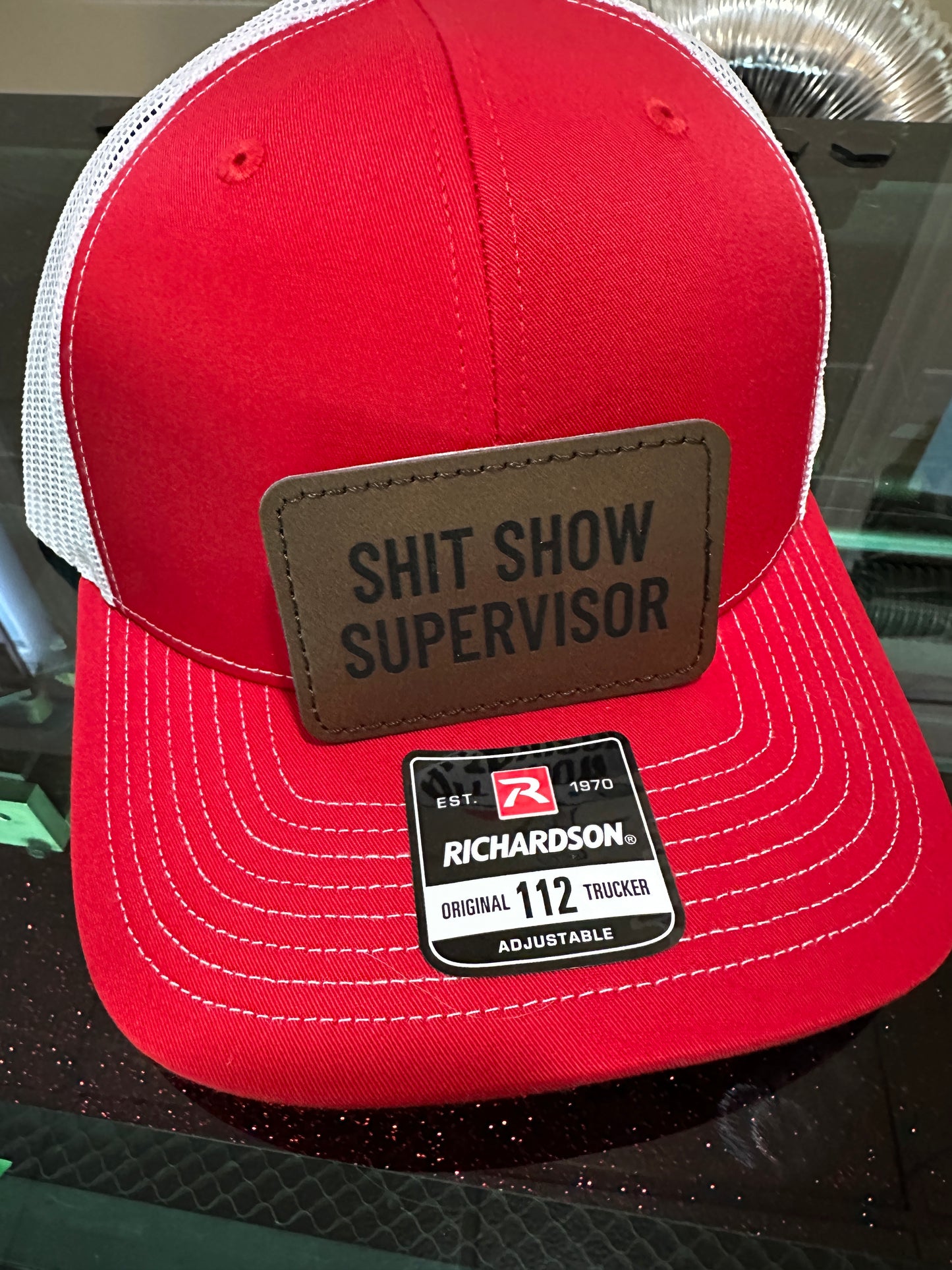 Shit Show Supervisor Men's Richardson 112 Trucker Hat