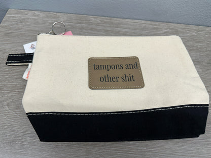 Tampons and Other Shit Cosmetic Bag