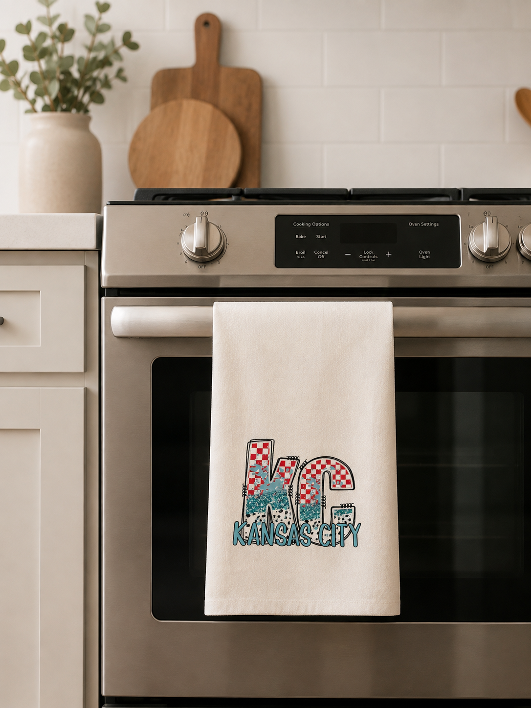 Kansas City Home Team Soccer Tea Towel / KC Soccer Gifts