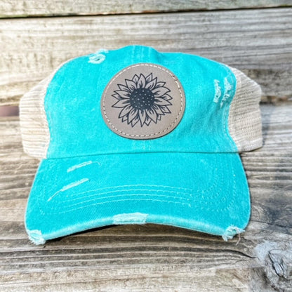 Sunflower Criss Cross Hat