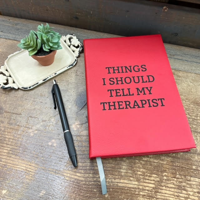 Things I Should Tell My Therapist Journal
