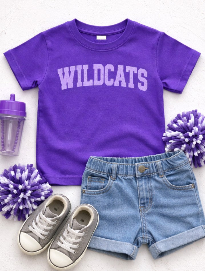 Wildcats Arched Toddler & Youth Tee