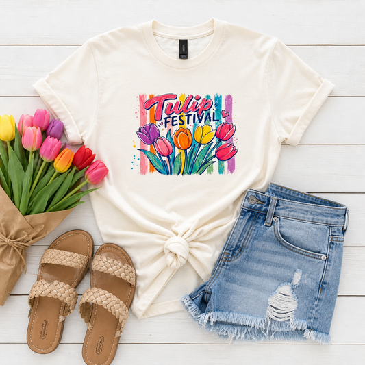 Tulip Festival Tee