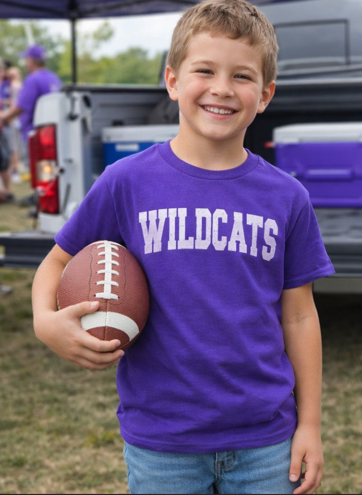 Wildcats Arched Toddler & Youth Tee