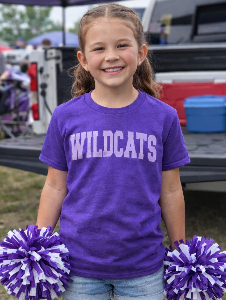 Wildcats Arched Toddler & Youth Tee
