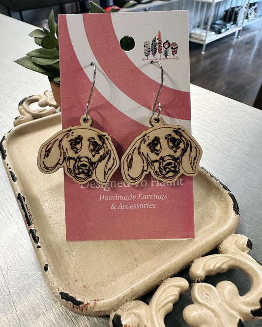 Doxy Face Earrings